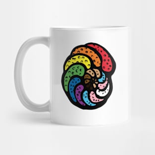 LGBTQ+ Progress Inclusive Pride Flag Foram Foraminifera Mug